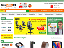 Tablet Screenshot of bueroshop24.de